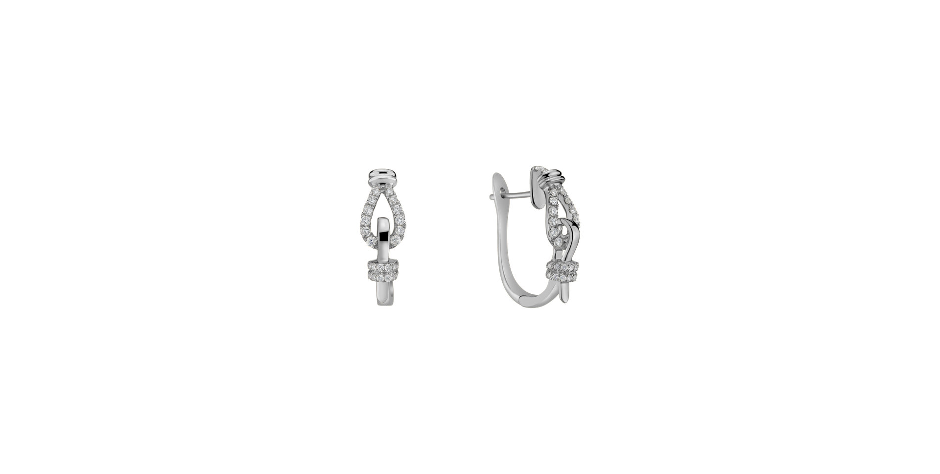 Diamond earrings Ema