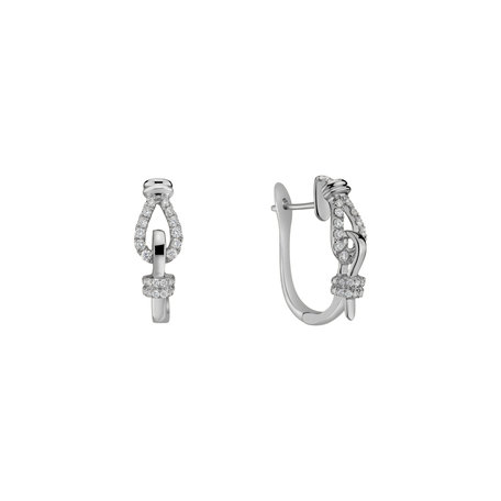 Diamond earrings Ema