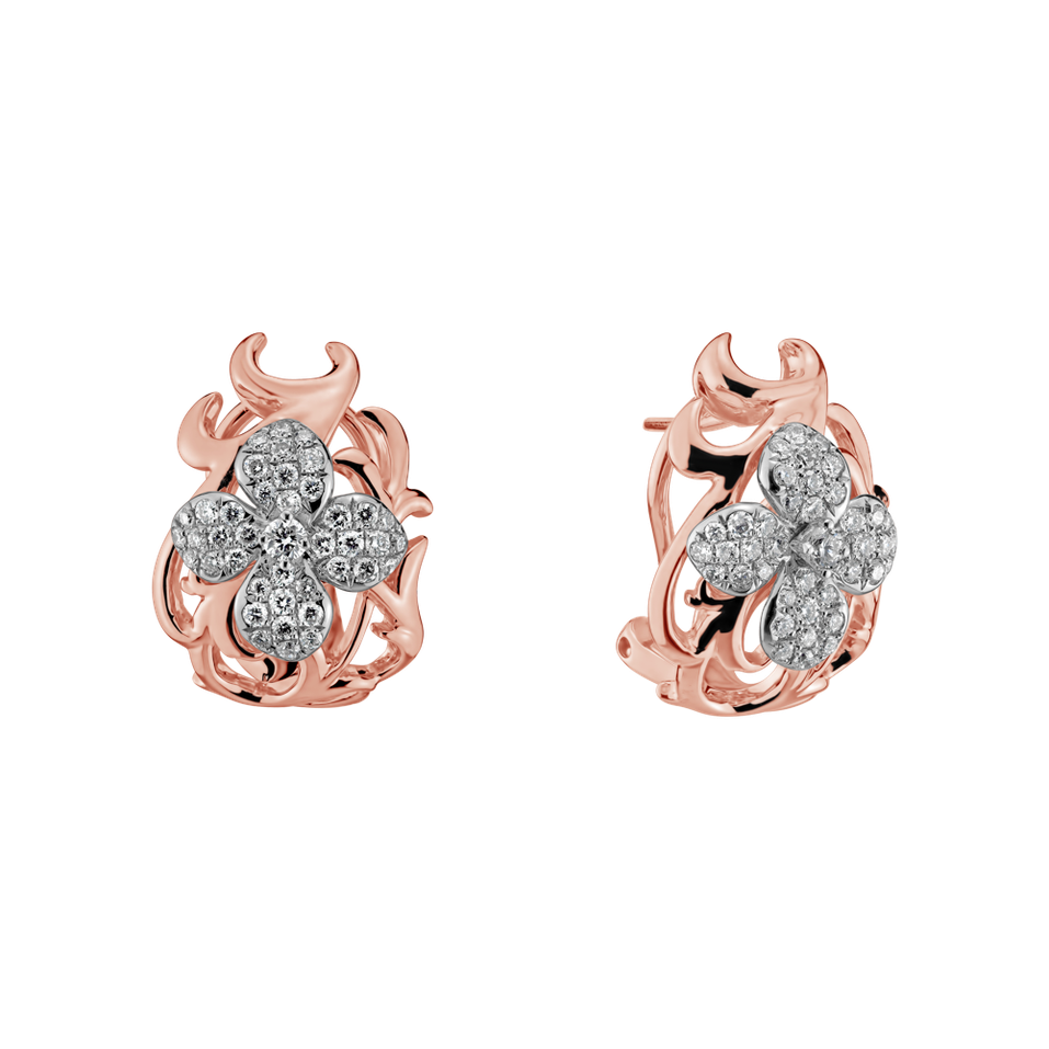 Diamond earrings Leonidas