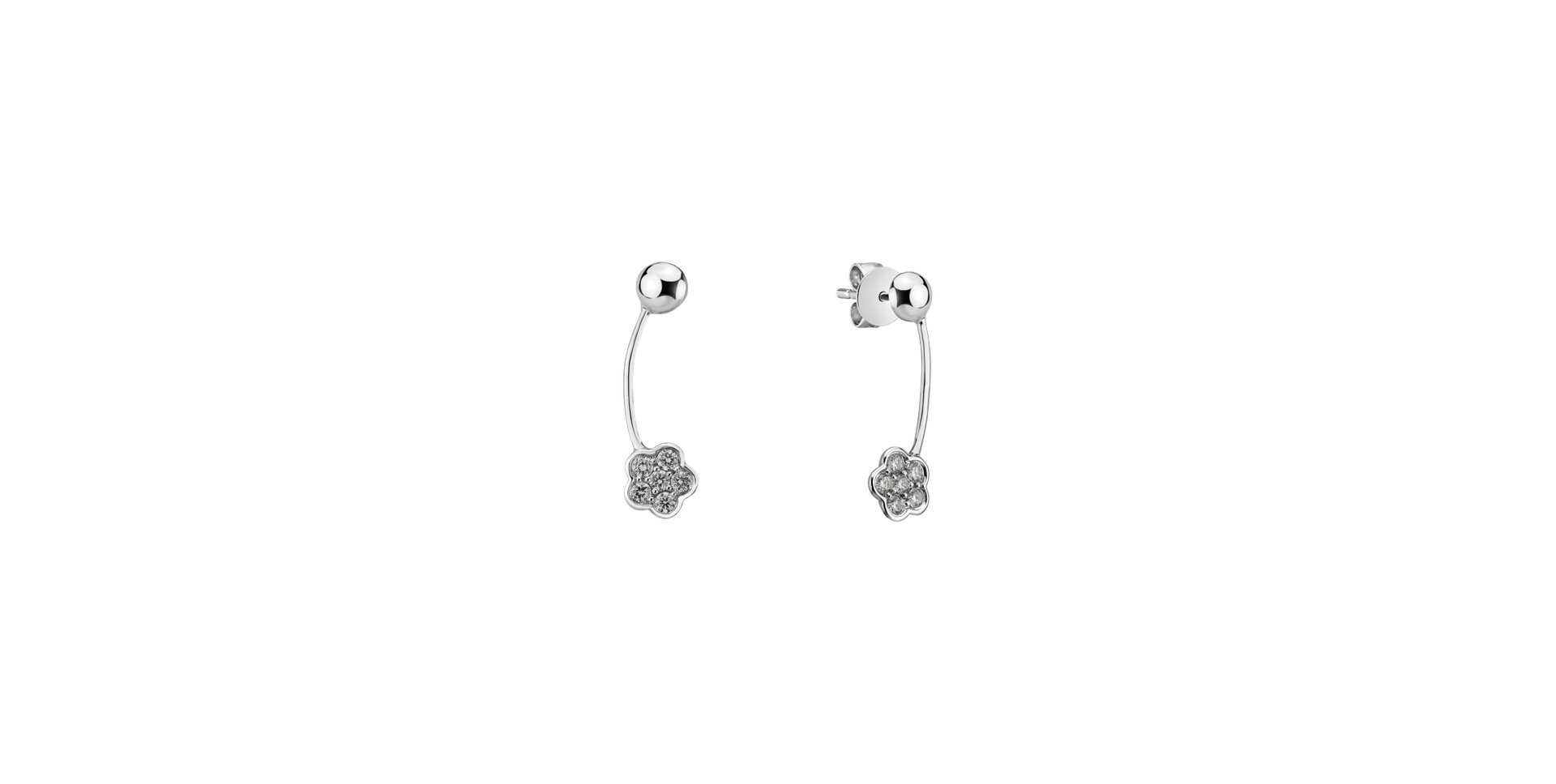 Diamond earrings Tender Buds