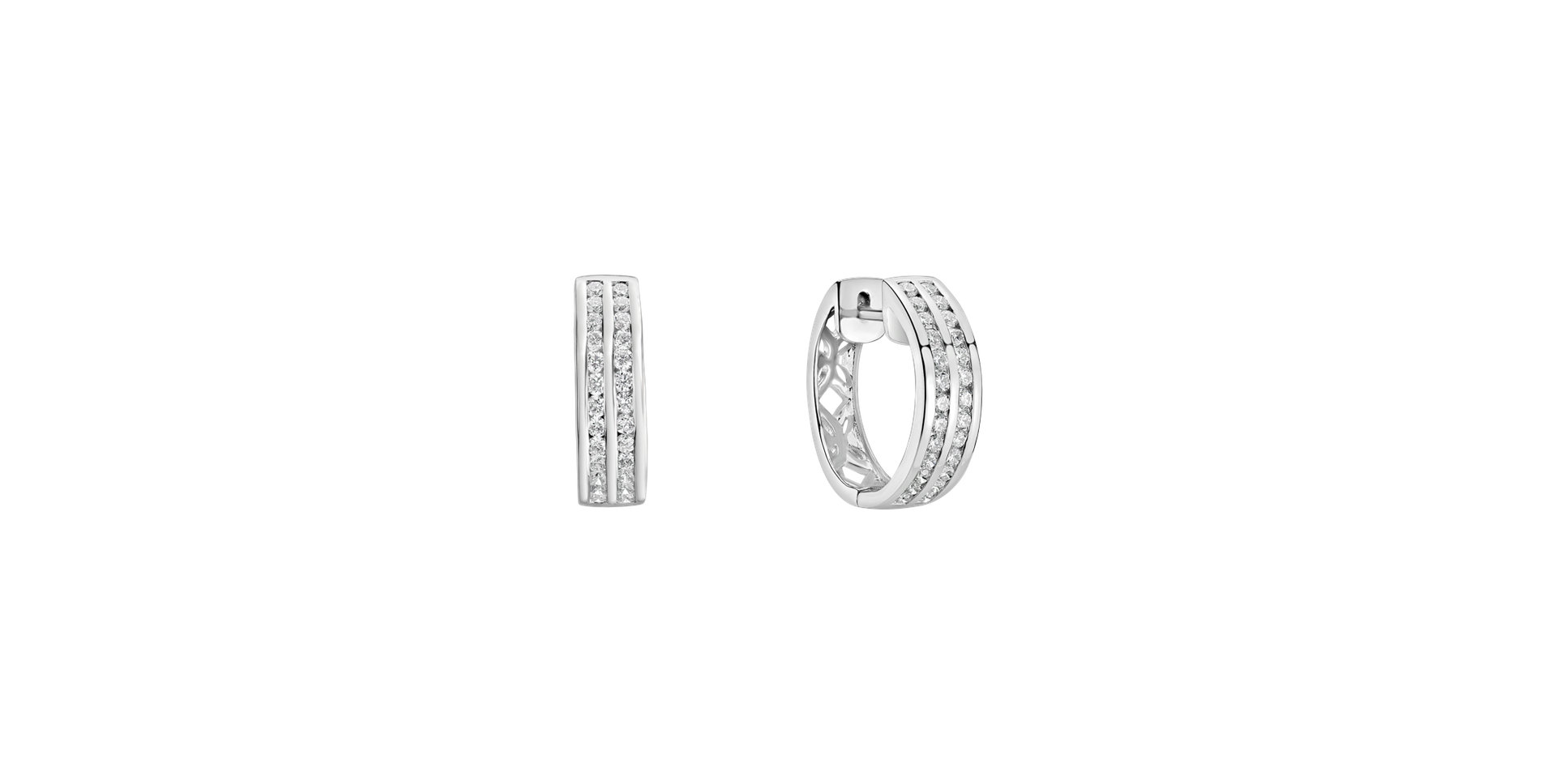 Diamond earrings Clarity Circle