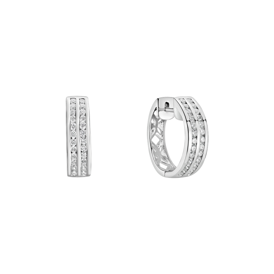 Diamond earrings Clarity Circle
