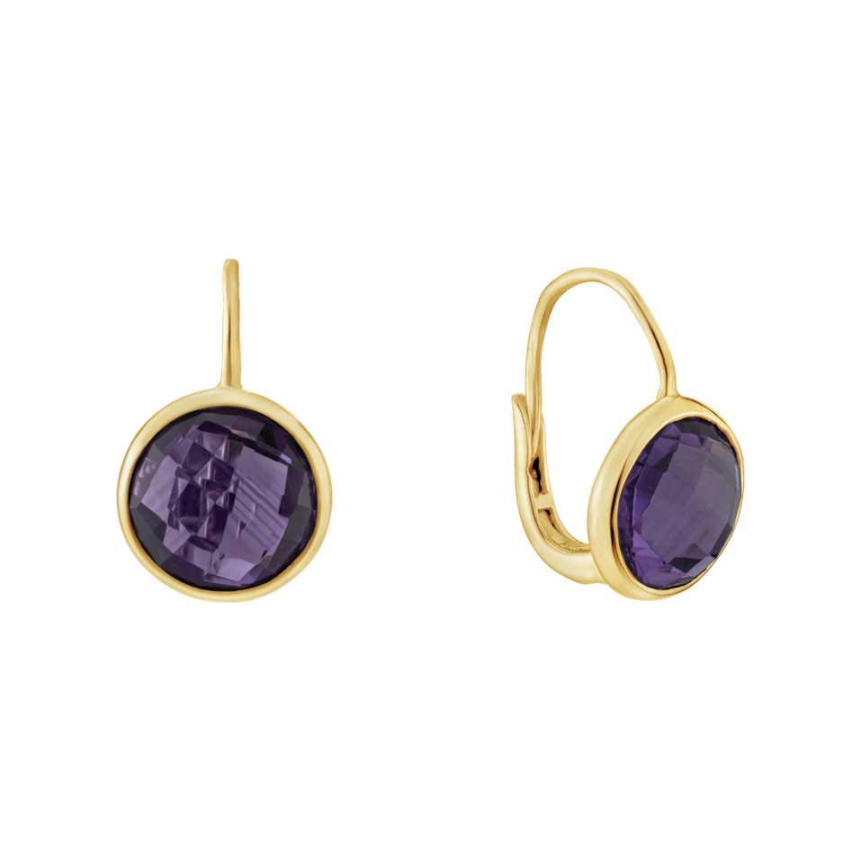 Earrings with Amethyst Eladia
