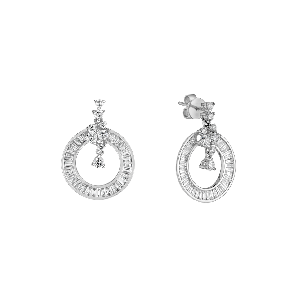 Diamond earrings Sky Glow