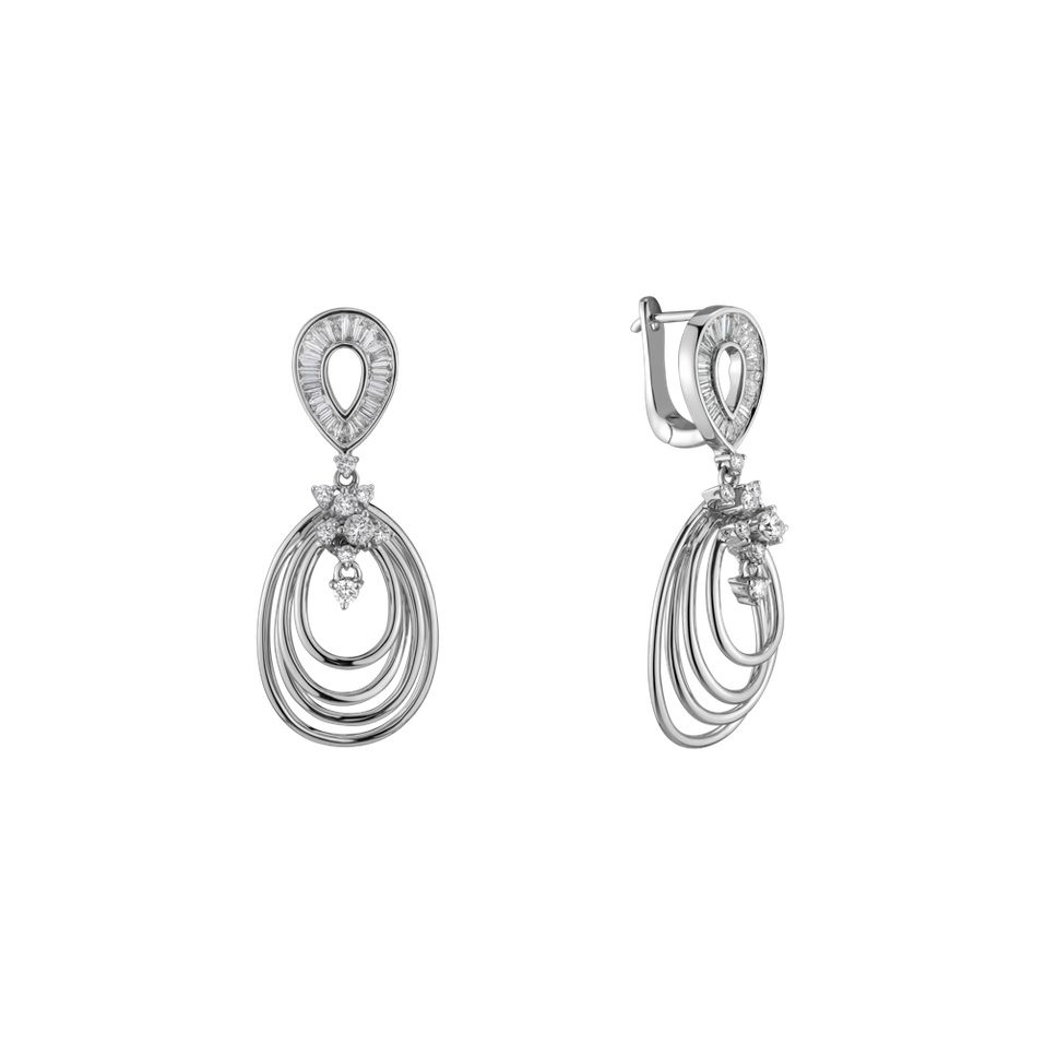 Diamond earrings Joyous Life