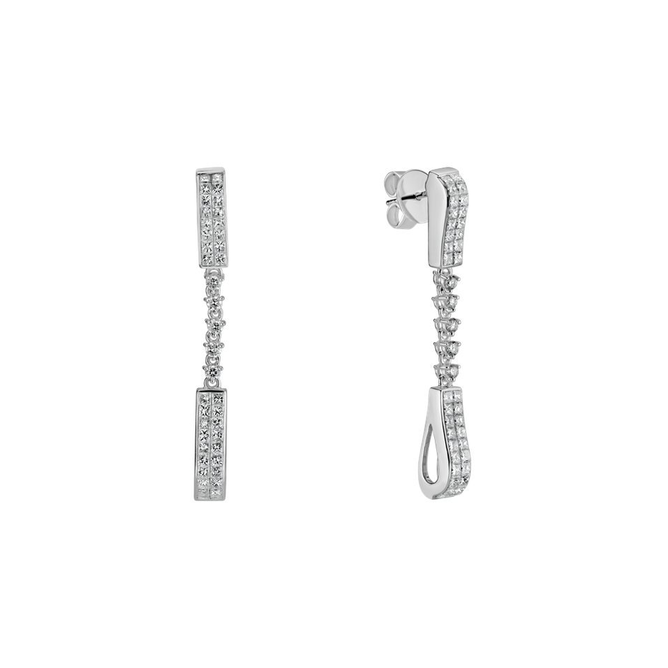 Diamond earrings Formidable Blanco