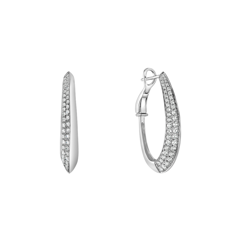 Diamond earrings Jerome