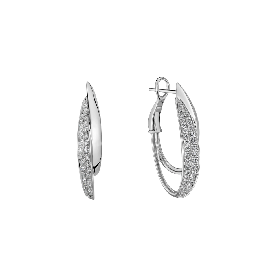 Diamond earrings Celestial Radiance