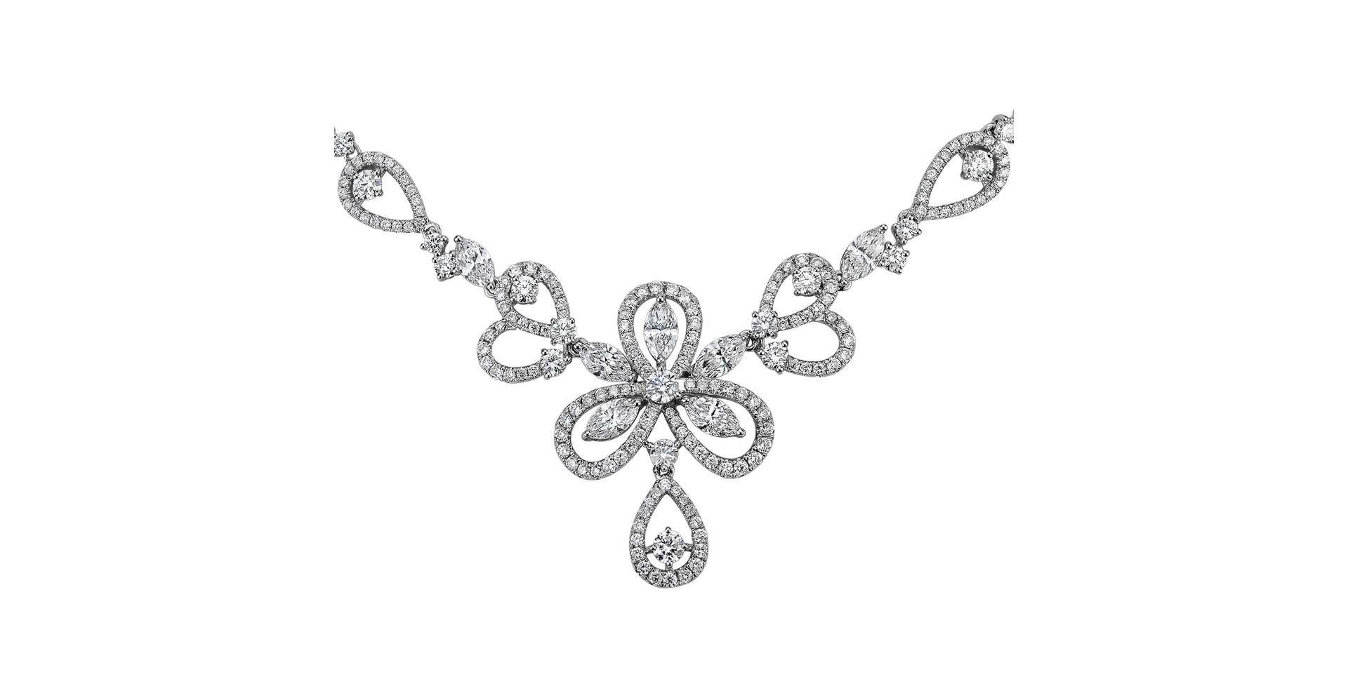 Diamond necklace Poetic Eminence