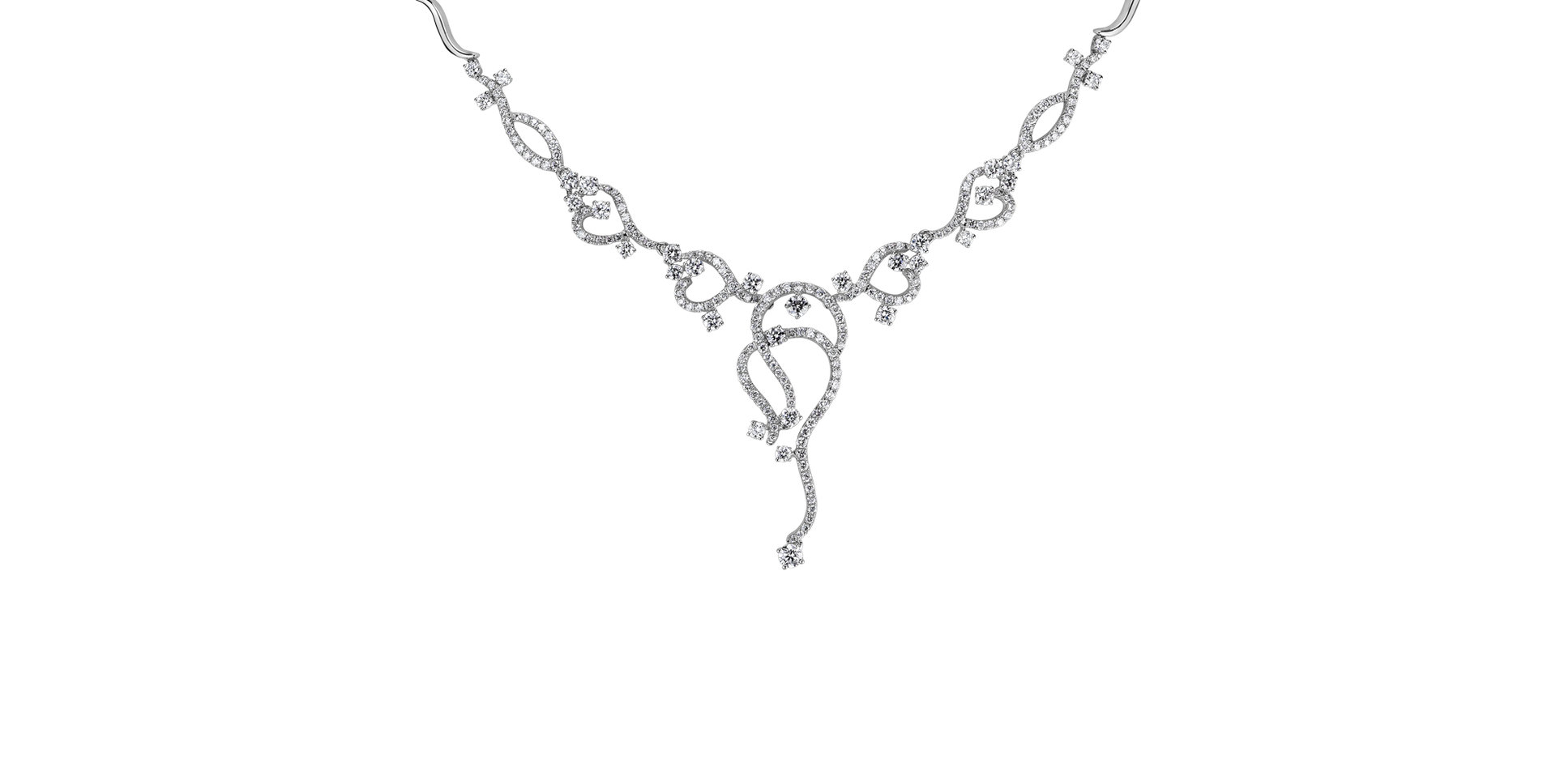 Diamond necklace Mesmerizing