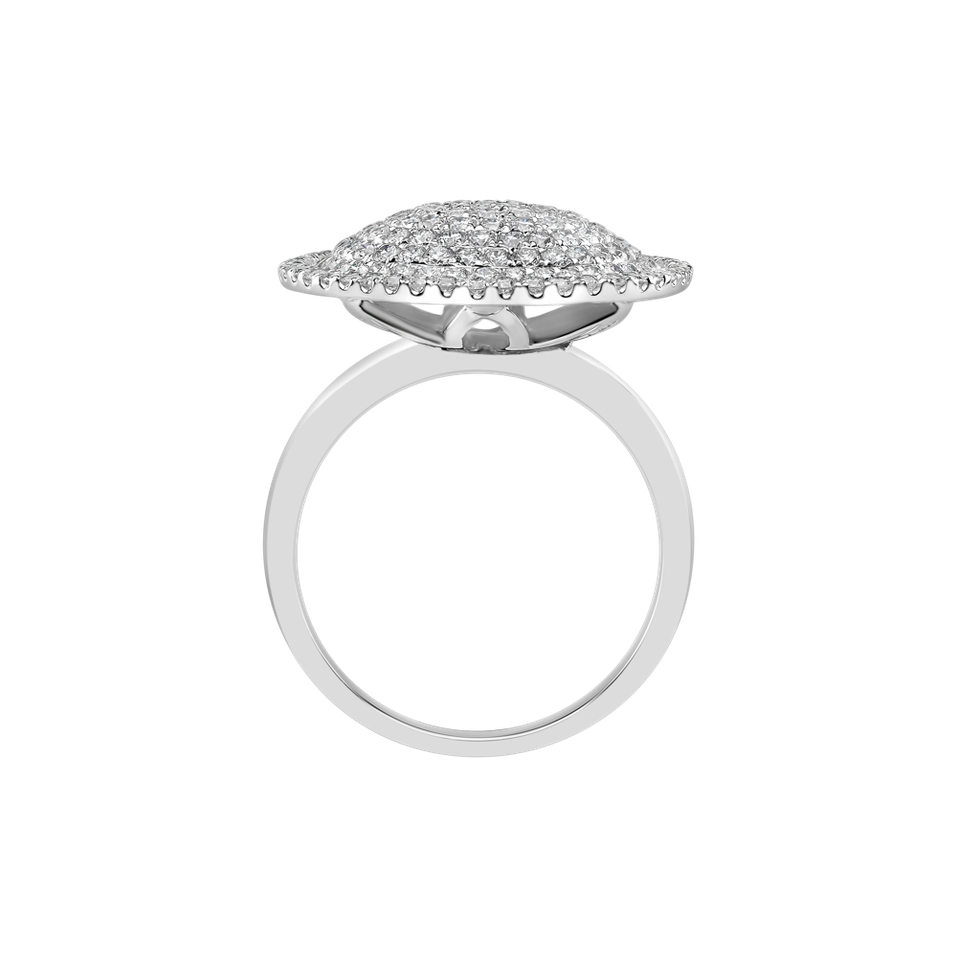 Diamond ring Monogram Galaxy