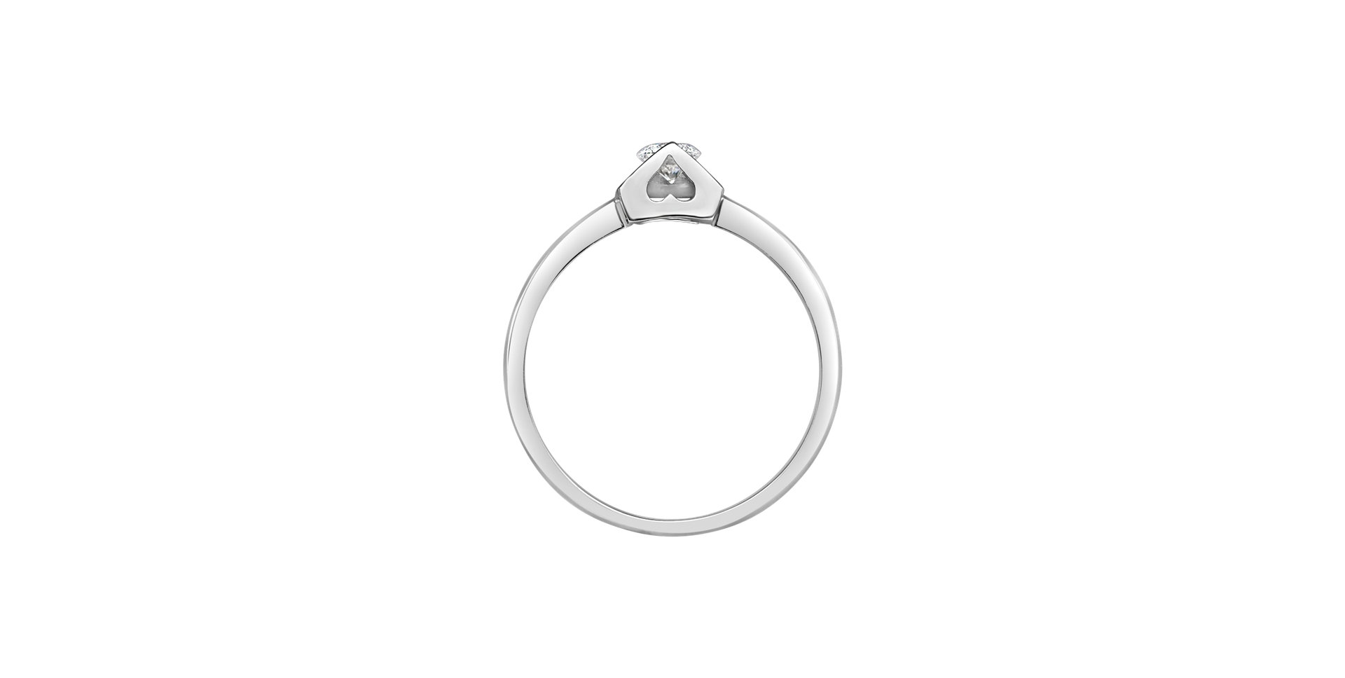 Diamond ring Minimalist Square