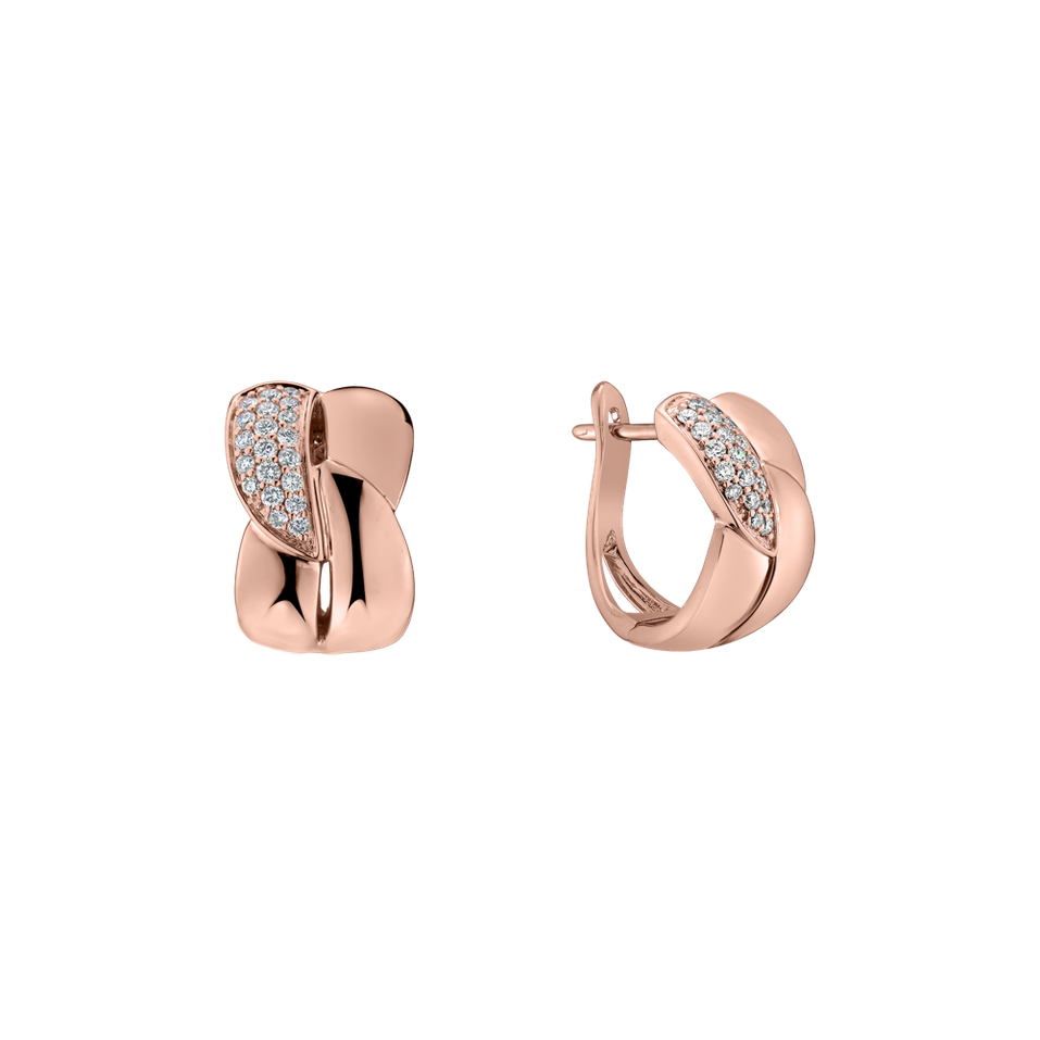 Diamond earrings Karolína