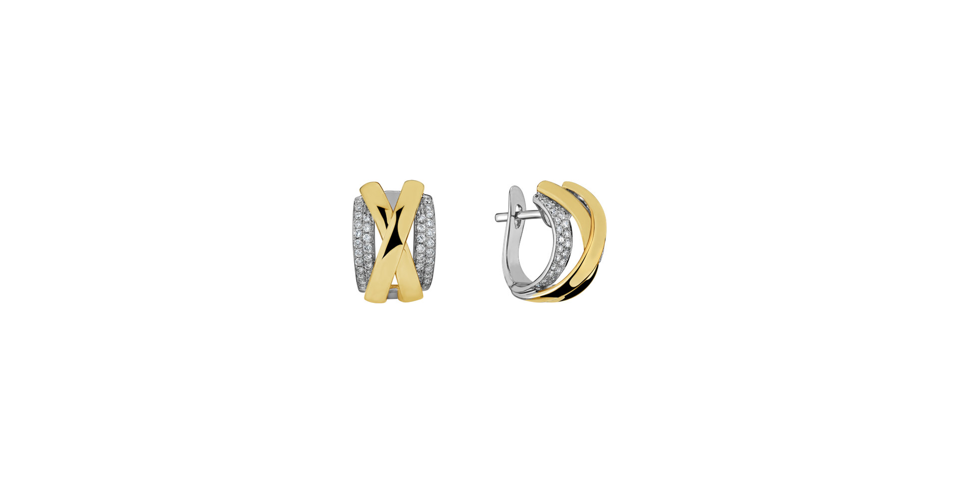 Diamond earrings Tetia