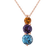 Pendant with Topaz, Amethyst, Citrine Tripple Bonbons3
