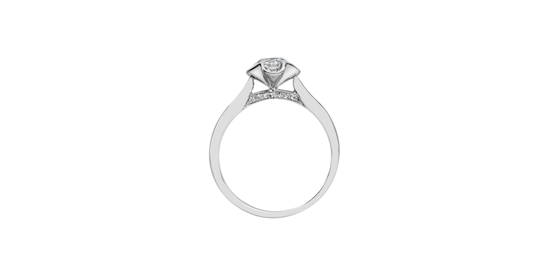 Diamond ring Vesper Flower