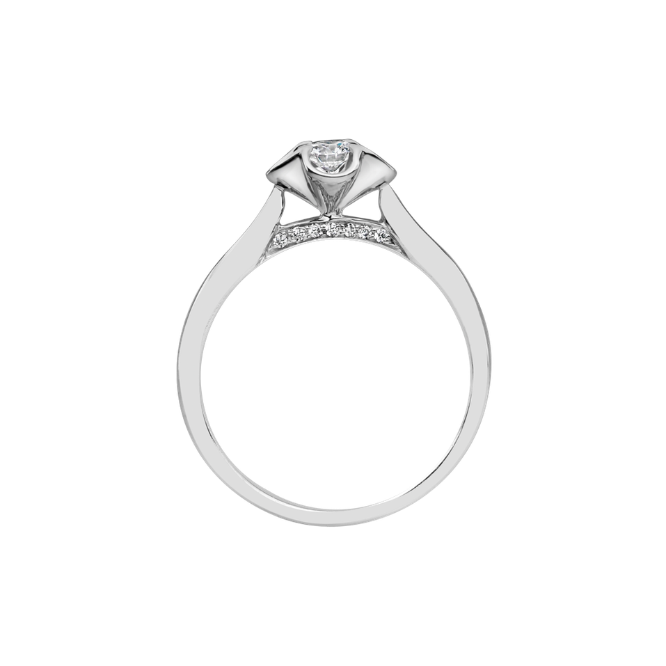Diamond ring Vesper Flower