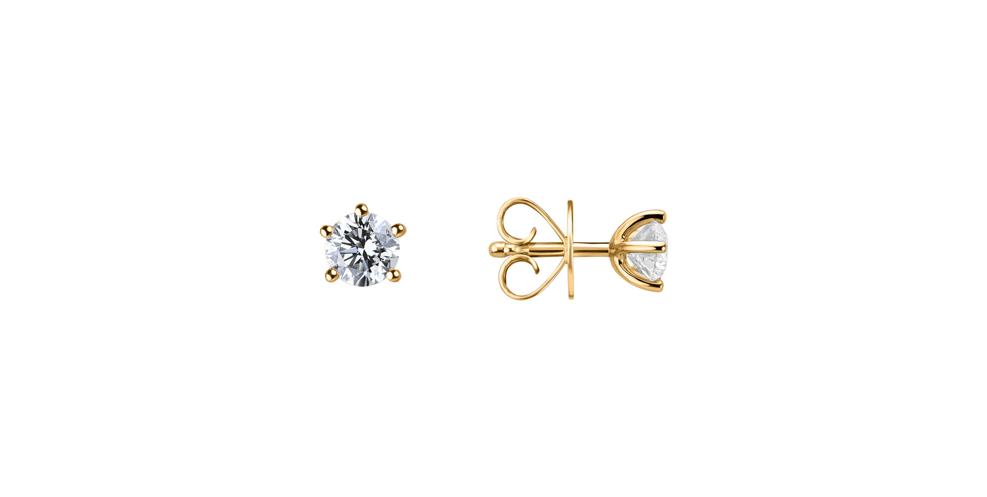 Diamond earrings Star Secret