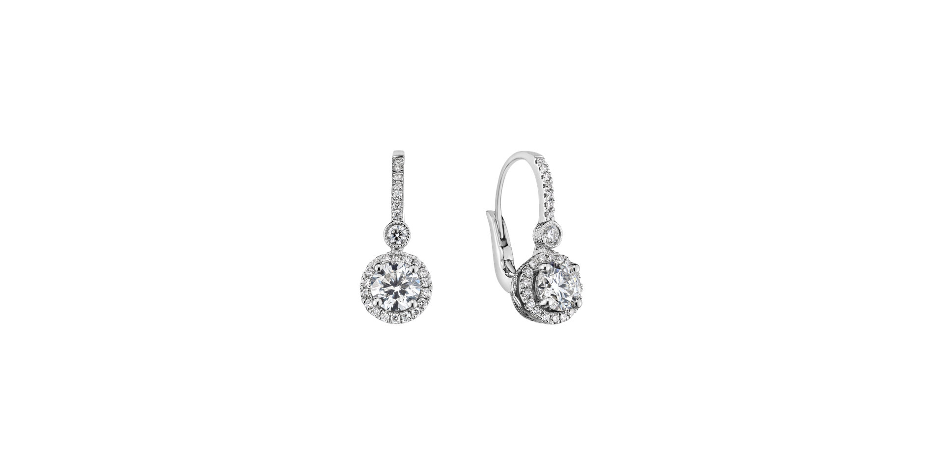 Diamond earrings Cosmic Heavens