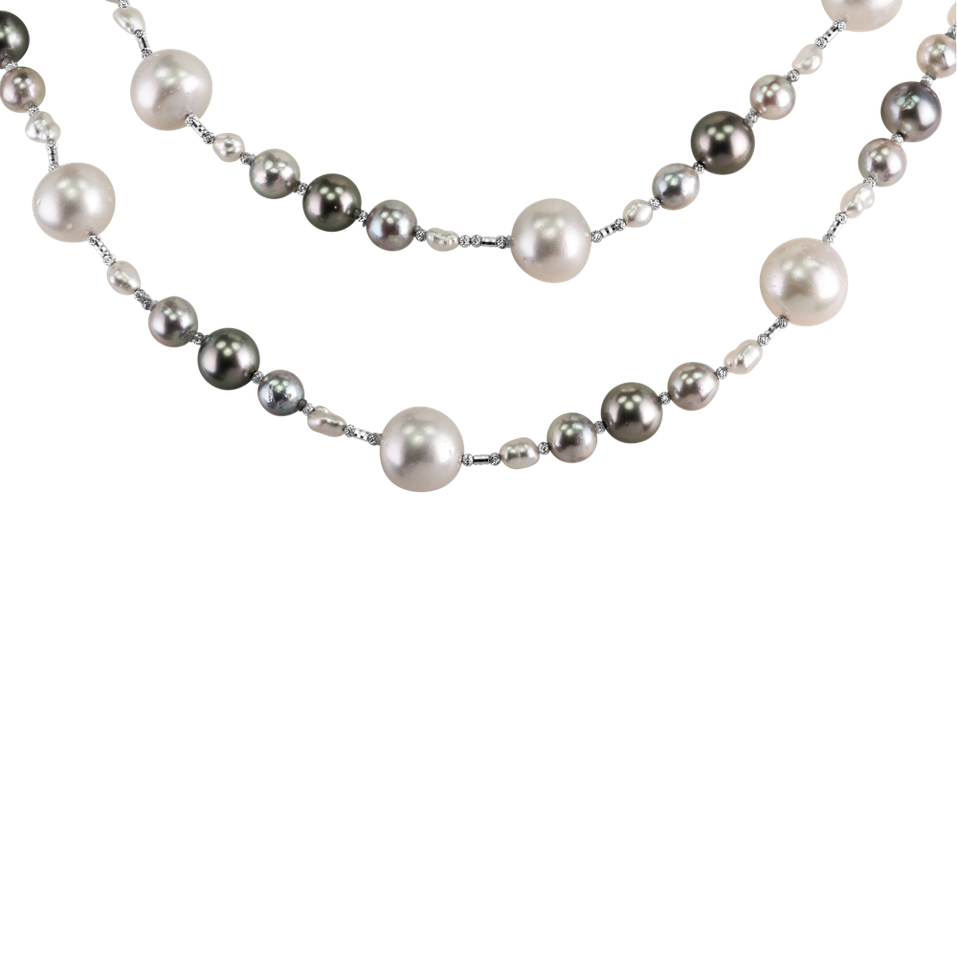 Necklace with Pearl Ocean Lure