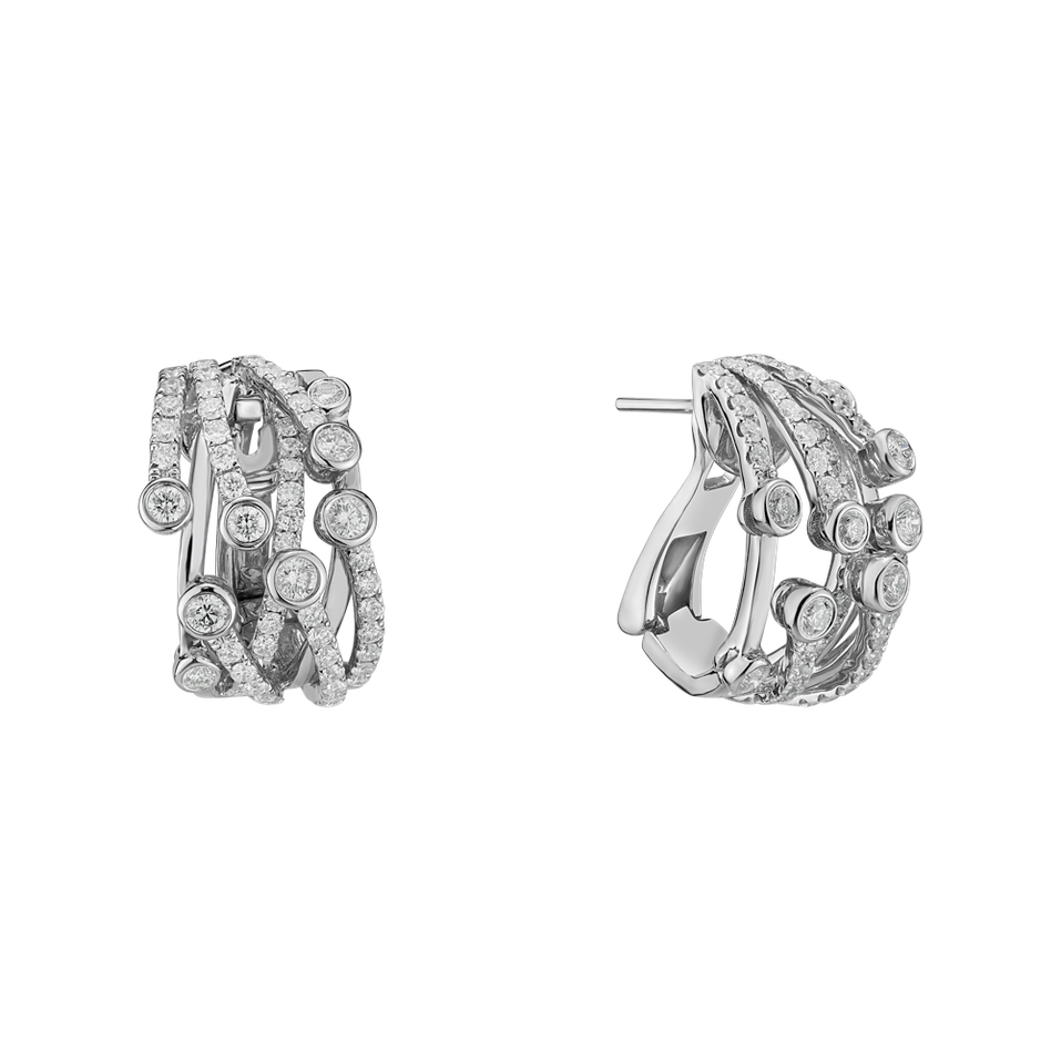 Diamond earrings Brunaux