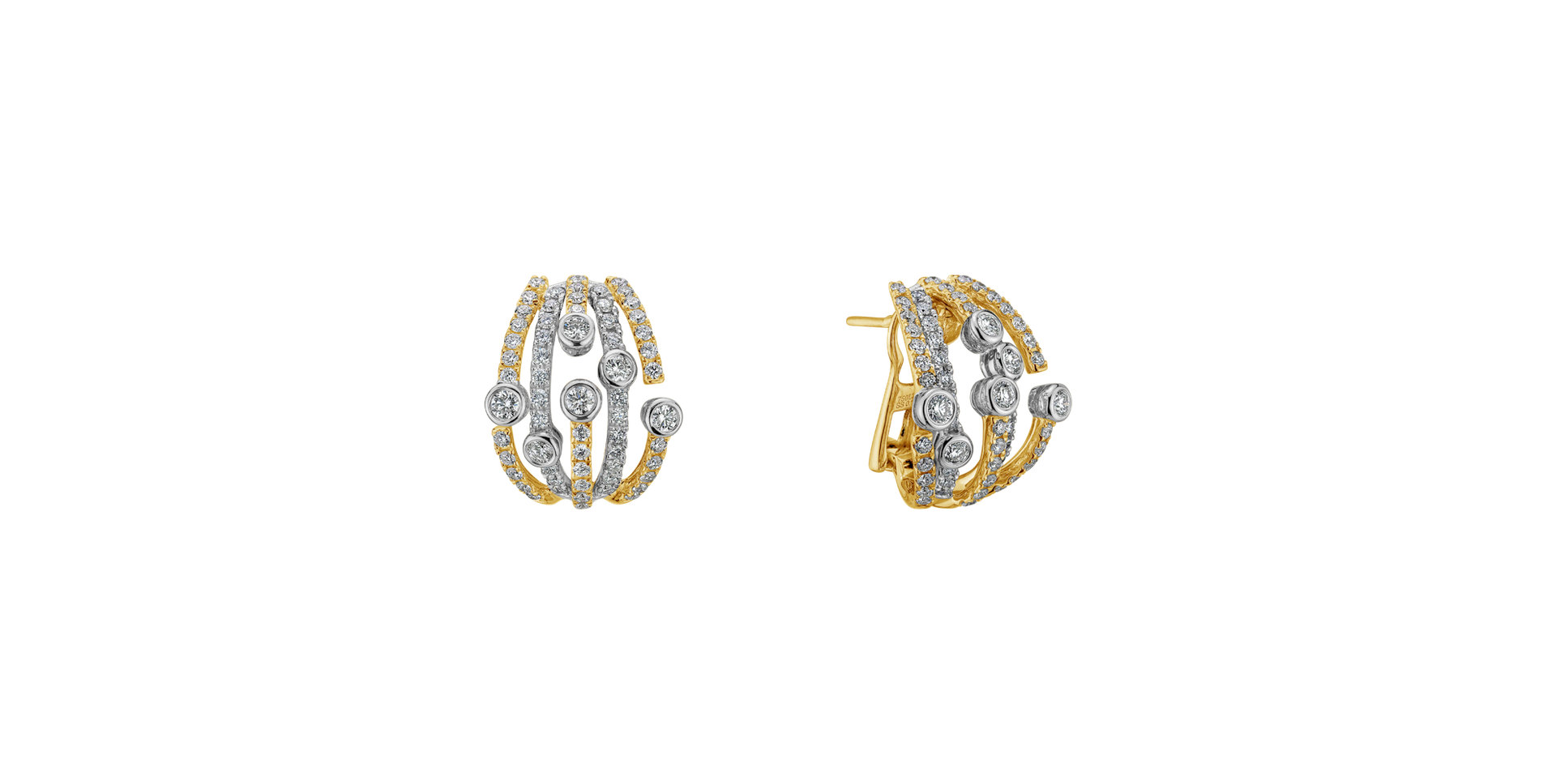 Diamond earrings Dionysus Treasure