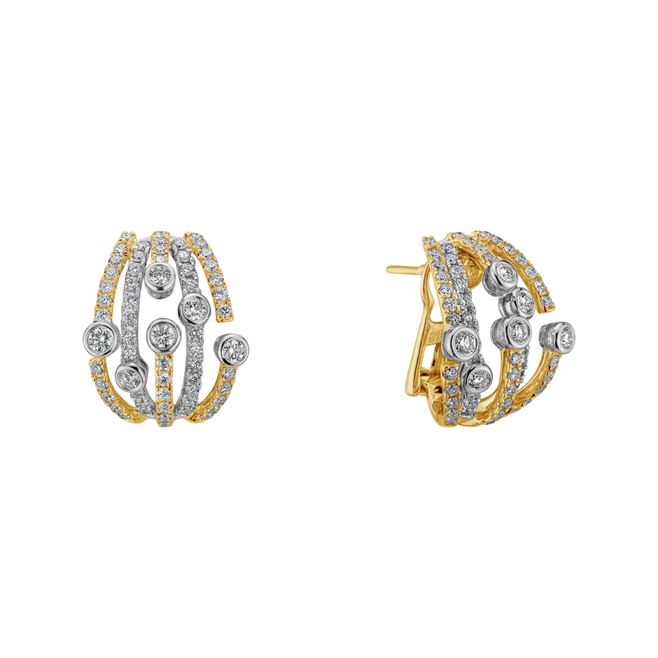 Diamond earrings Dionysus Treasure