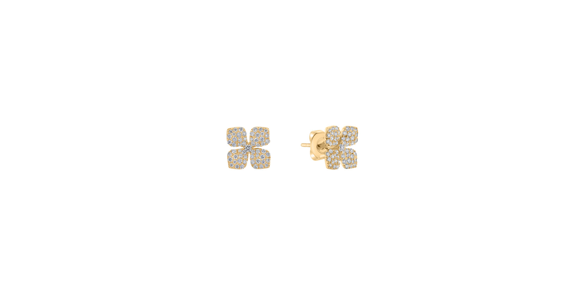 Diamond earrings Cinderella Garden