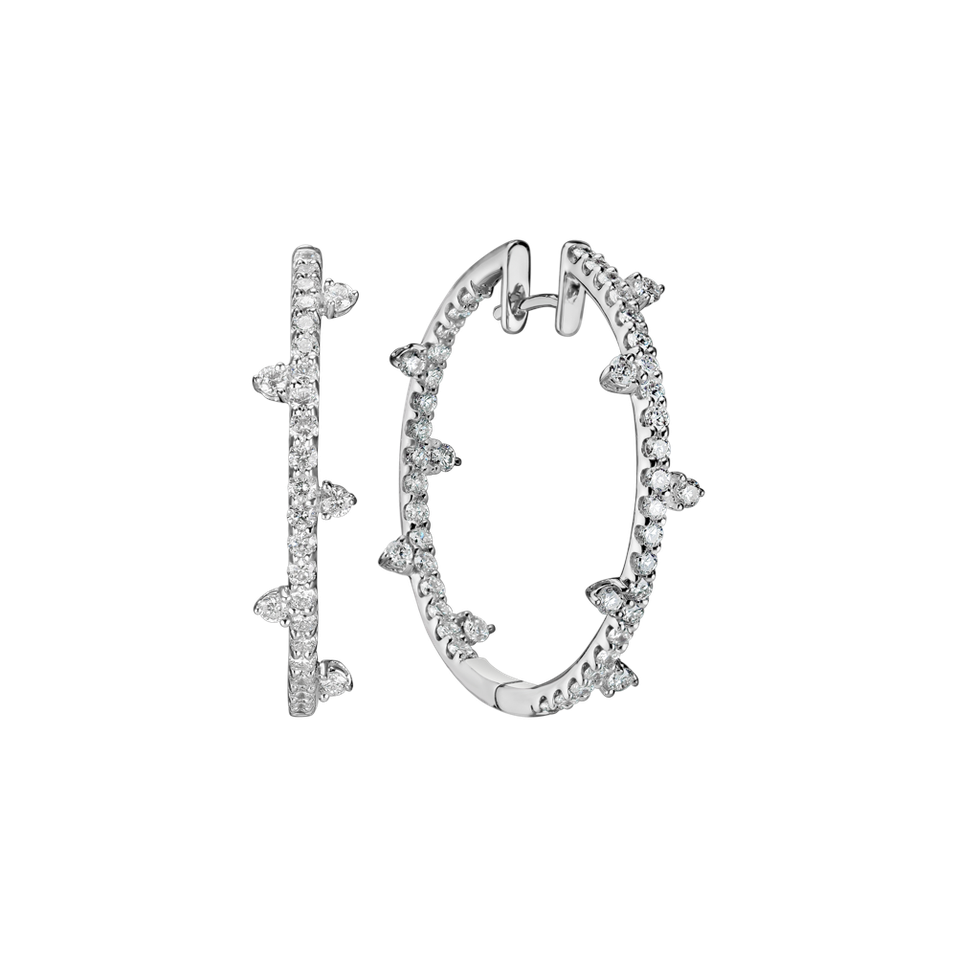 Diamond earrings Diamond Thorns