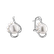 Diamond earrings with Pearl White Elegance3