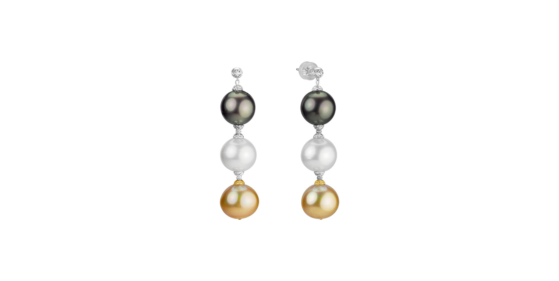 Earrings with Pearl Ocean Secret