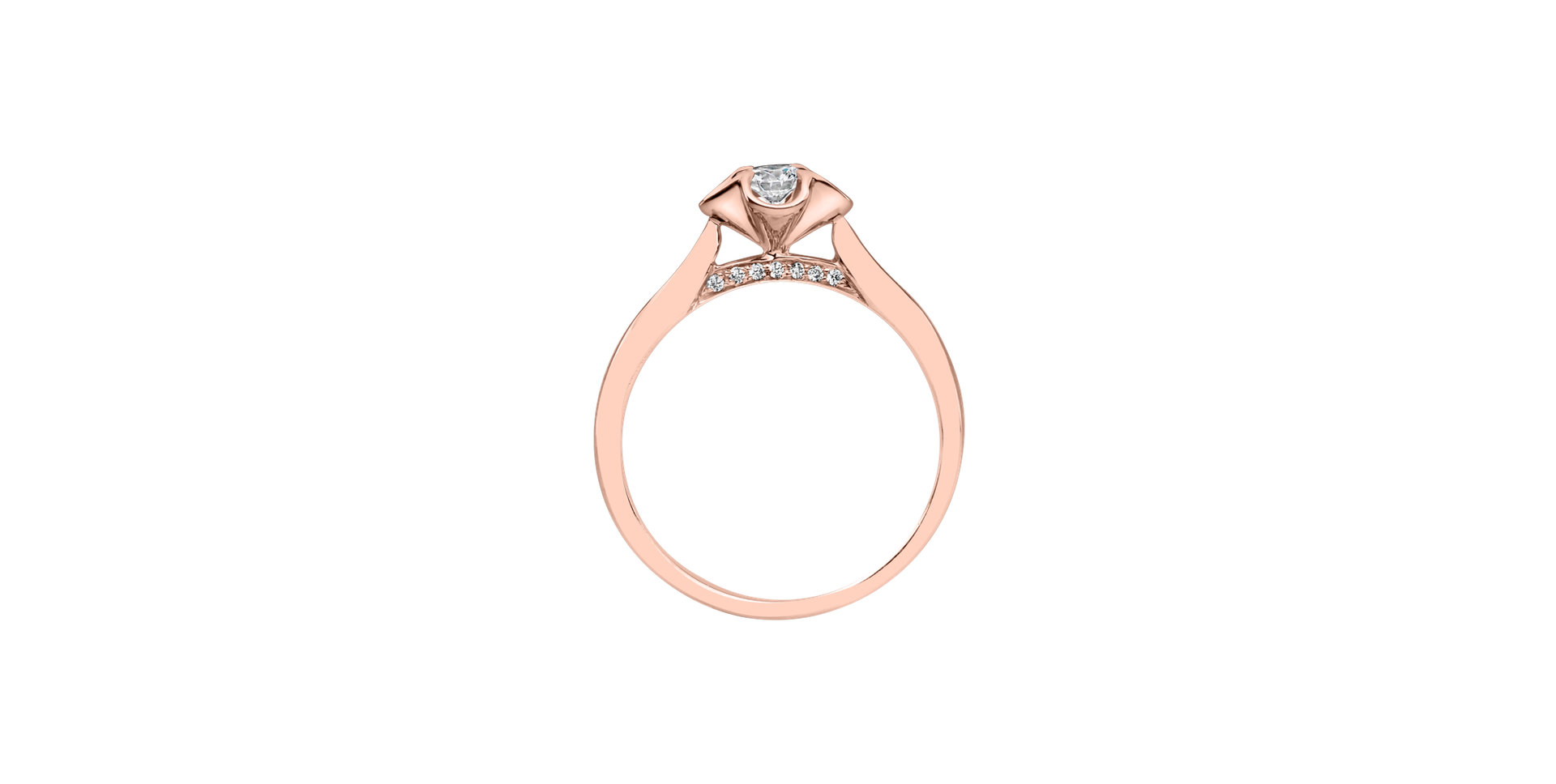 Diamond ring Vesper Flower