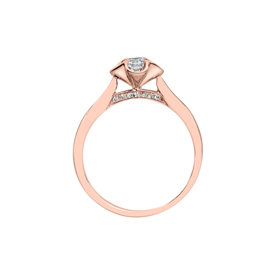 Diamond ring Vesper Flower