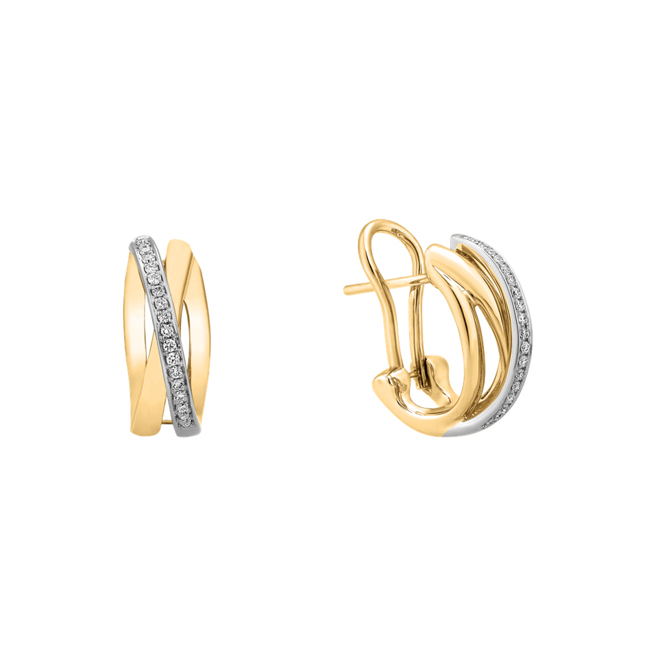 Diamond earrings Galaxy Treasure