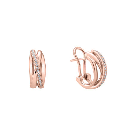 Diamond earrings Galaxy Signature