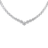 Necklace with white diamonds Lacroix3