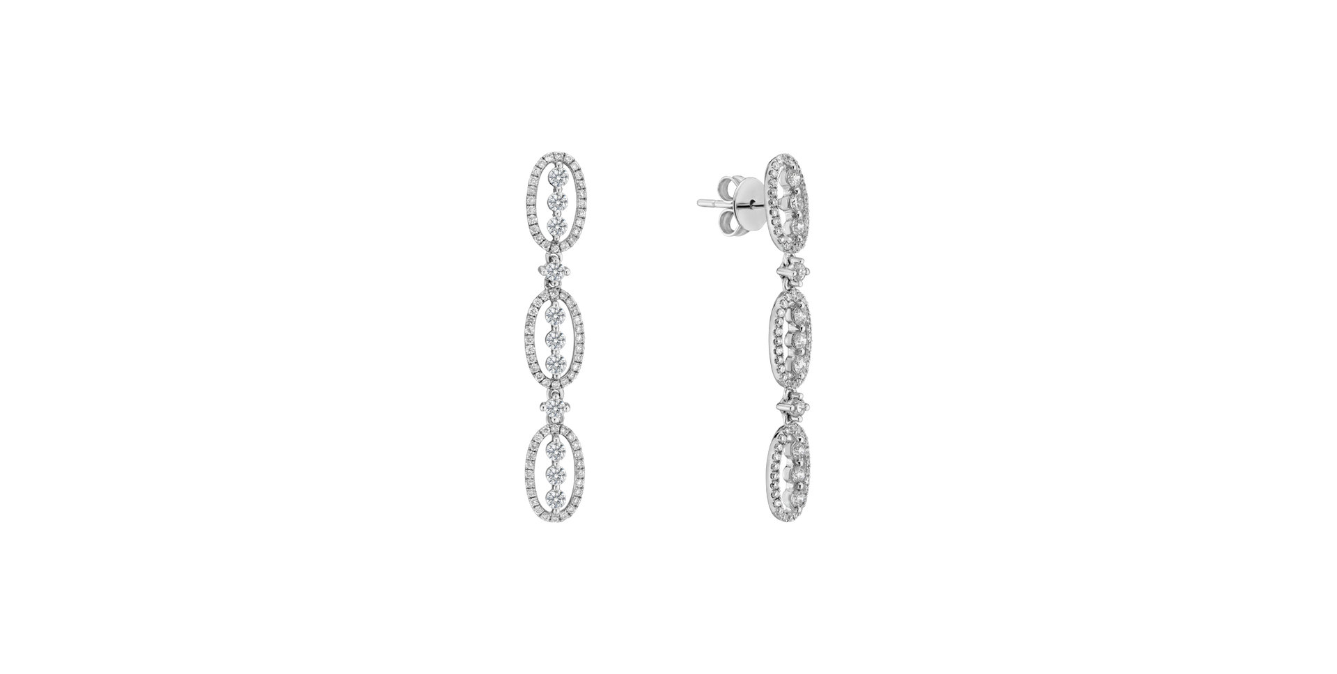 Diamond earrings Emmylou