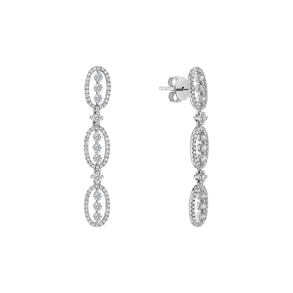 Diamond earrings Emmylou