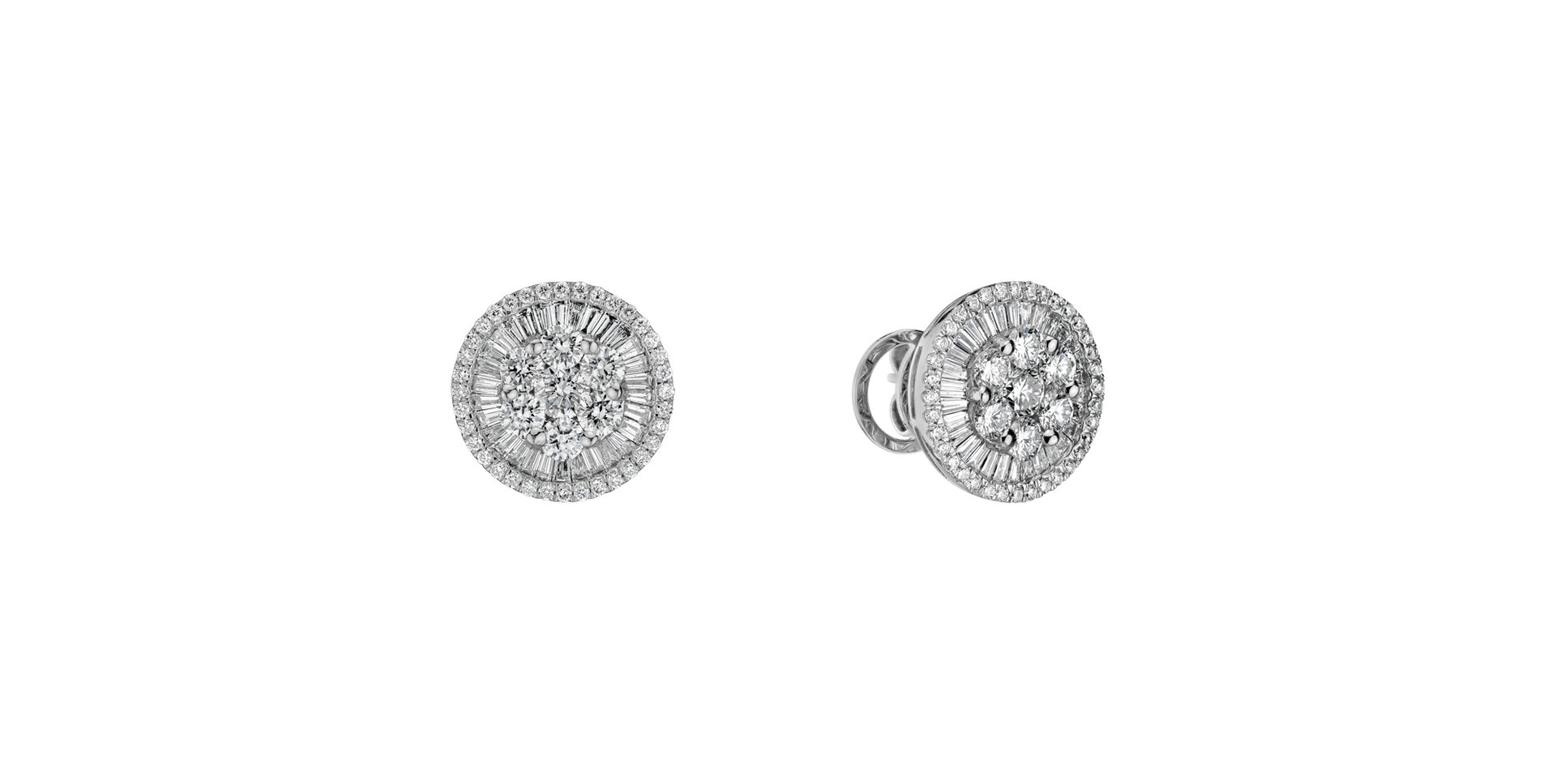 Diamond earrings Makeda