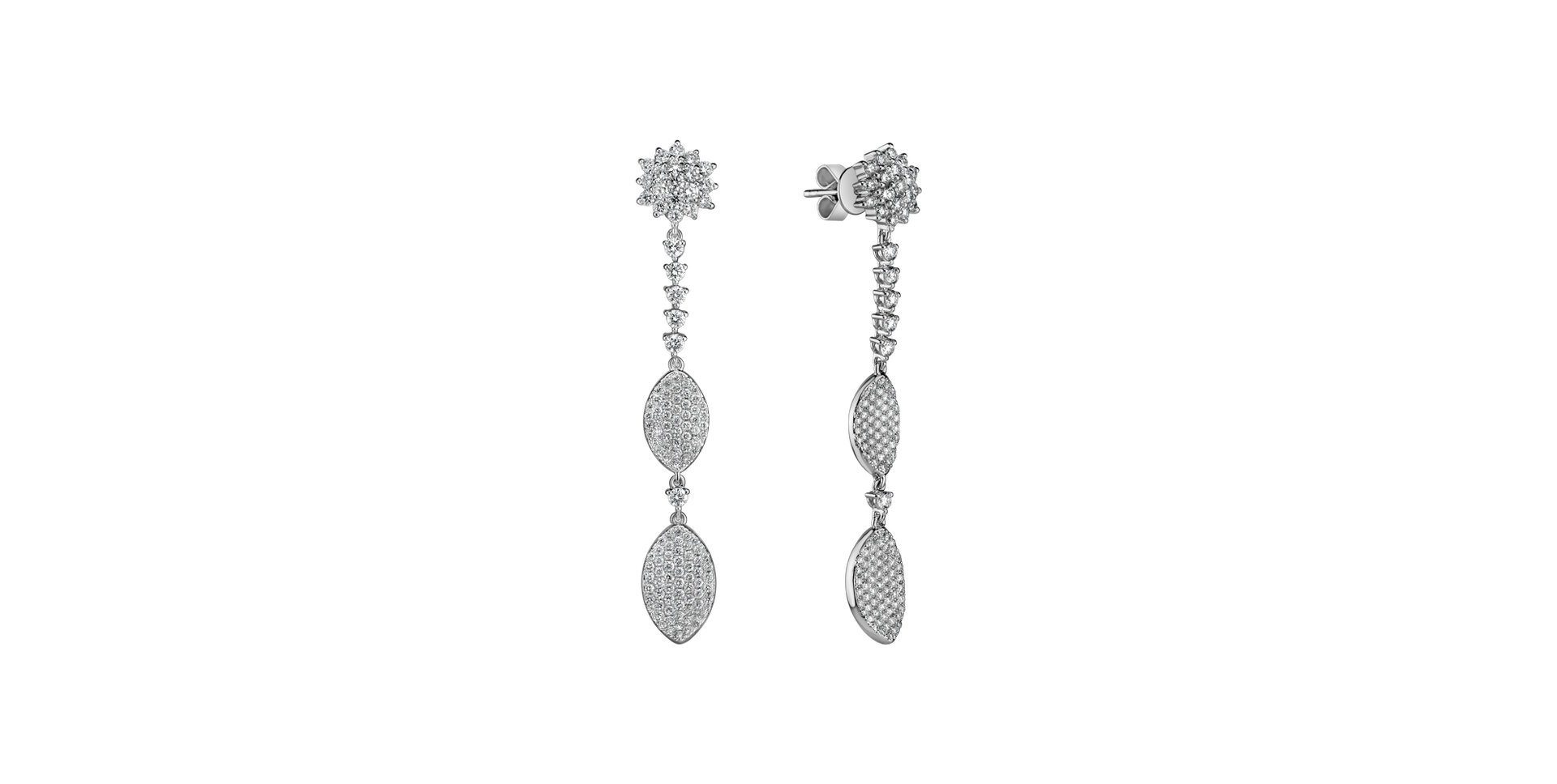 Diamond earrings Elite Shine