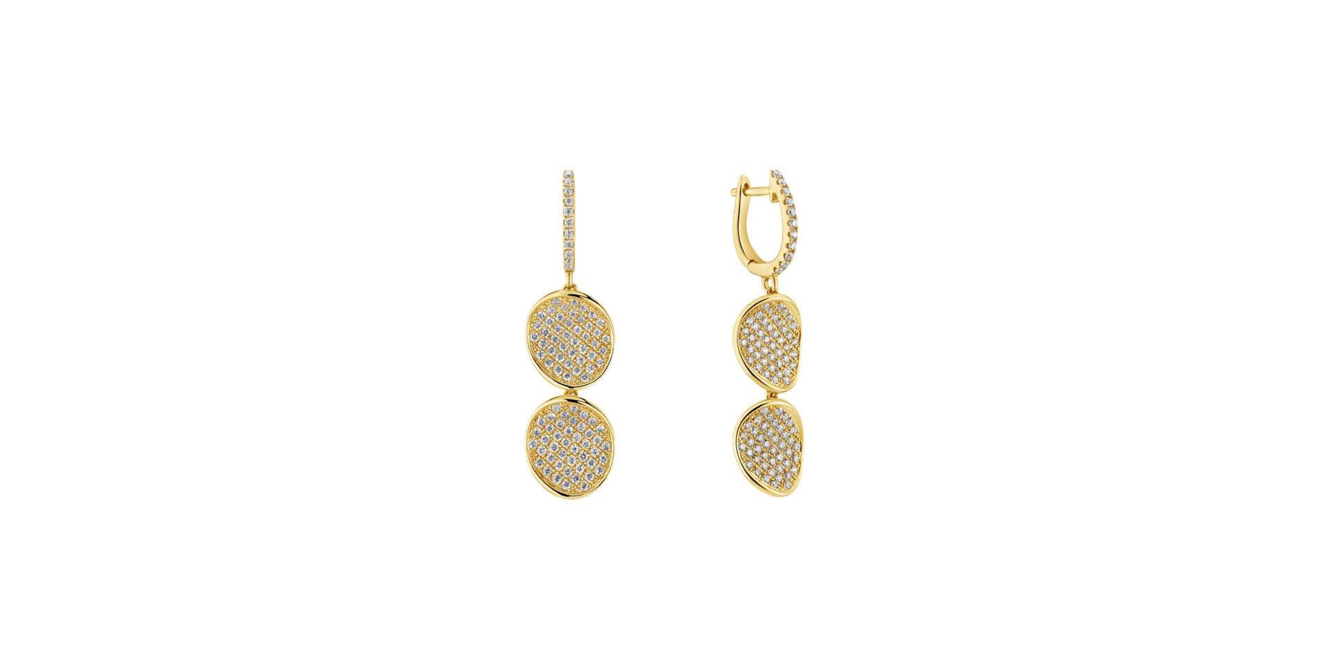 Diamond earrings Huette
