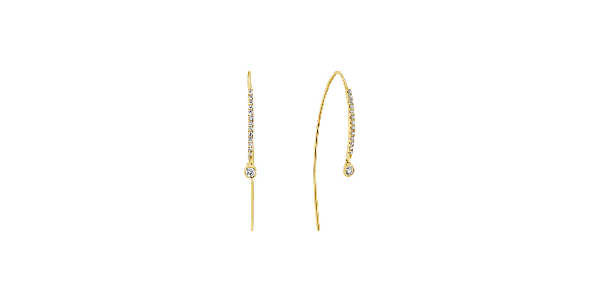 Diamond earrings Tomoyo