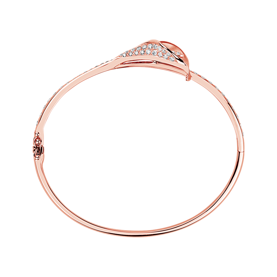 Bracelet with diamonds Calla Lily