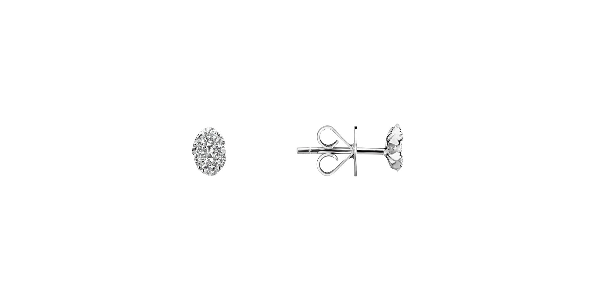Diamond earrings Luxury Droplet