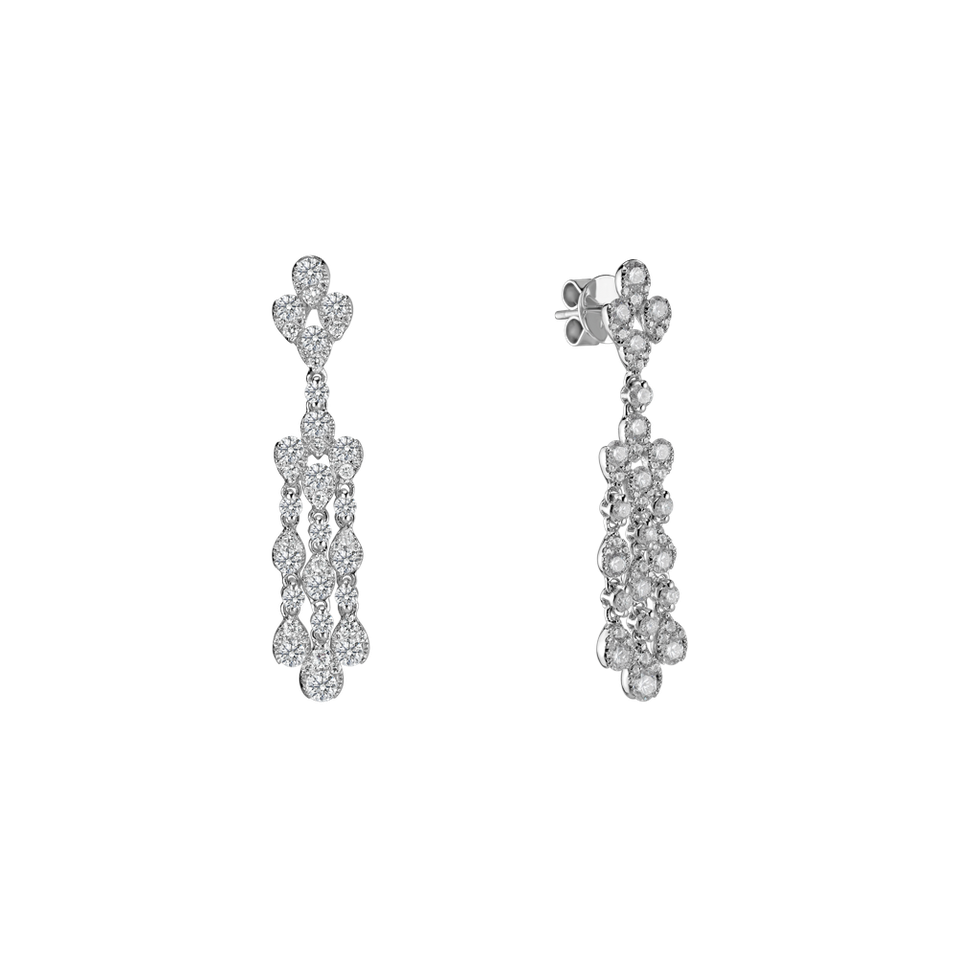 Diamond earrings Renaissance Queen