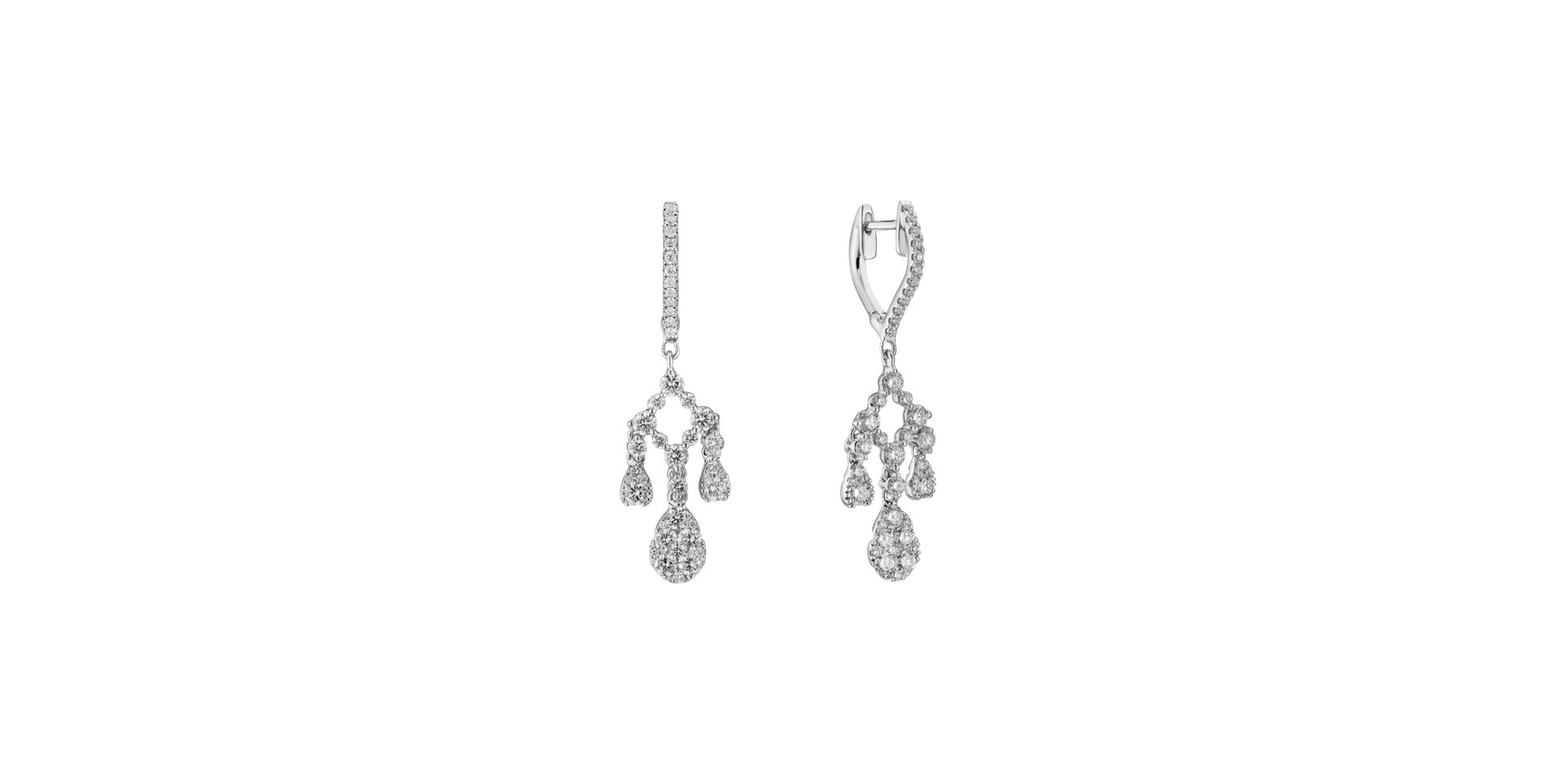 Diamond earrings Versailles Queen