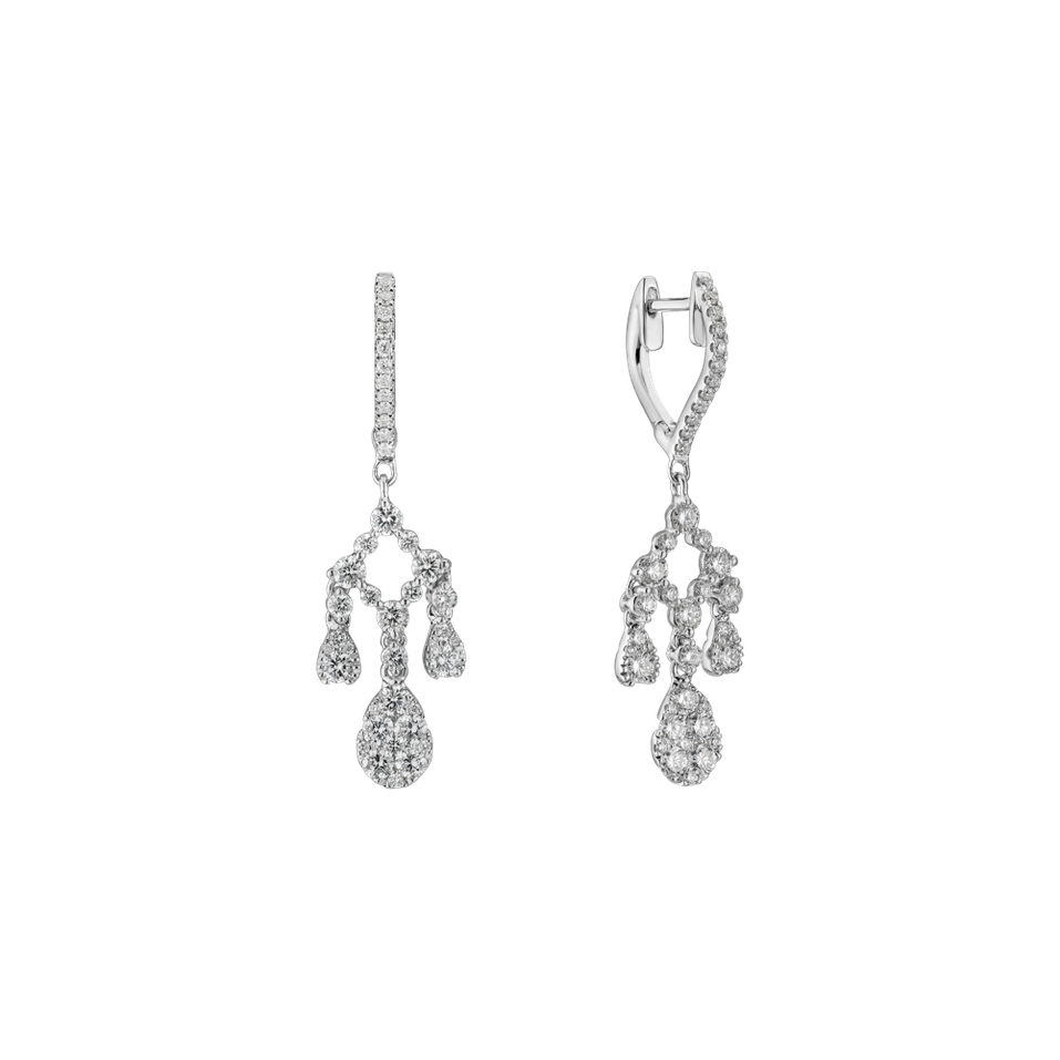 Diamond earrings Versailles Queen