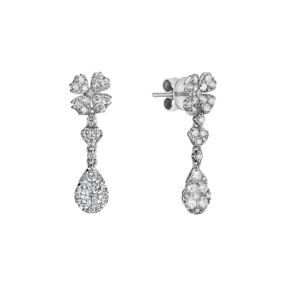 Diamond earrings Versailles Princess