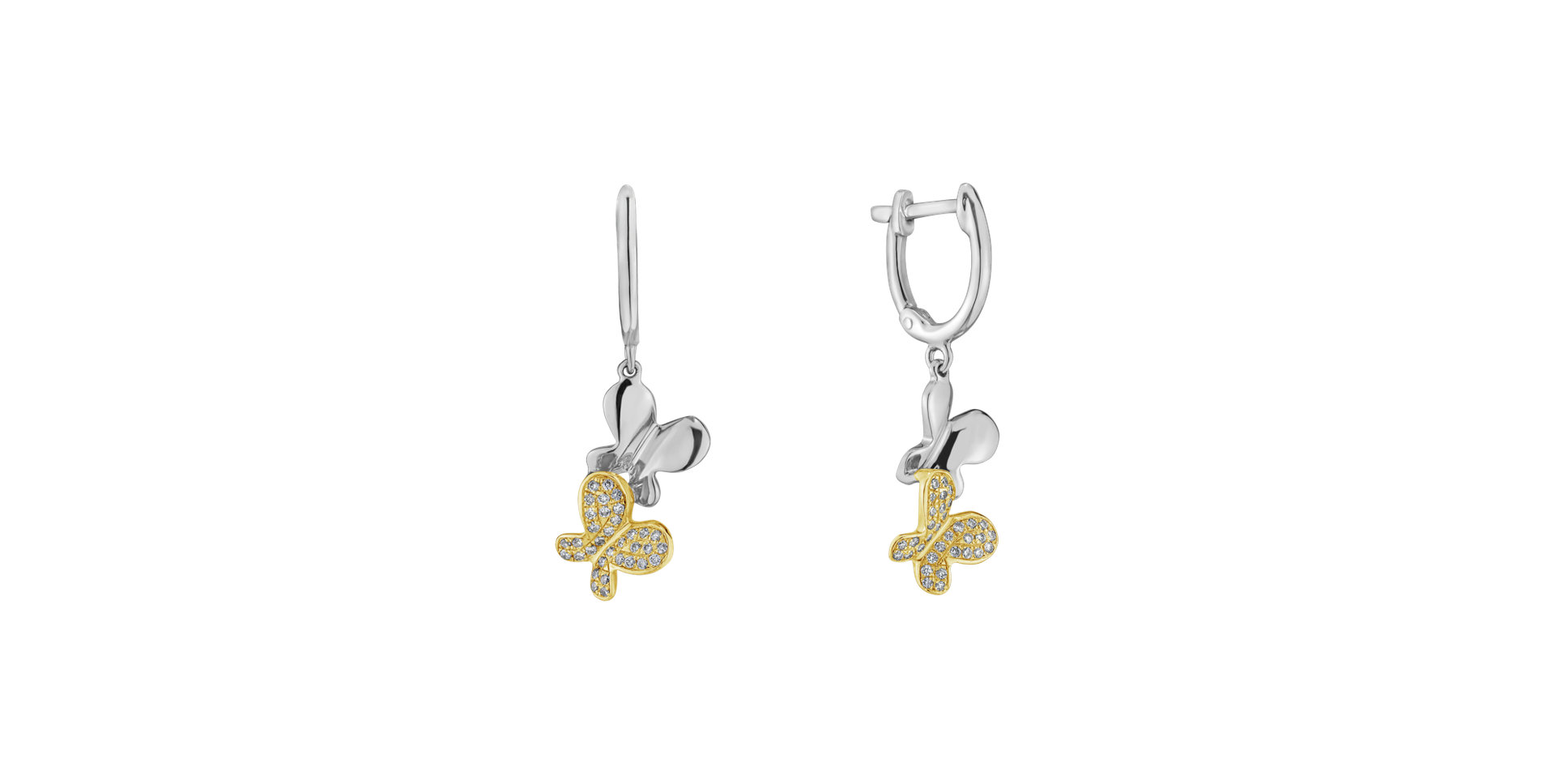 Diamond earrings Fantastic Gem