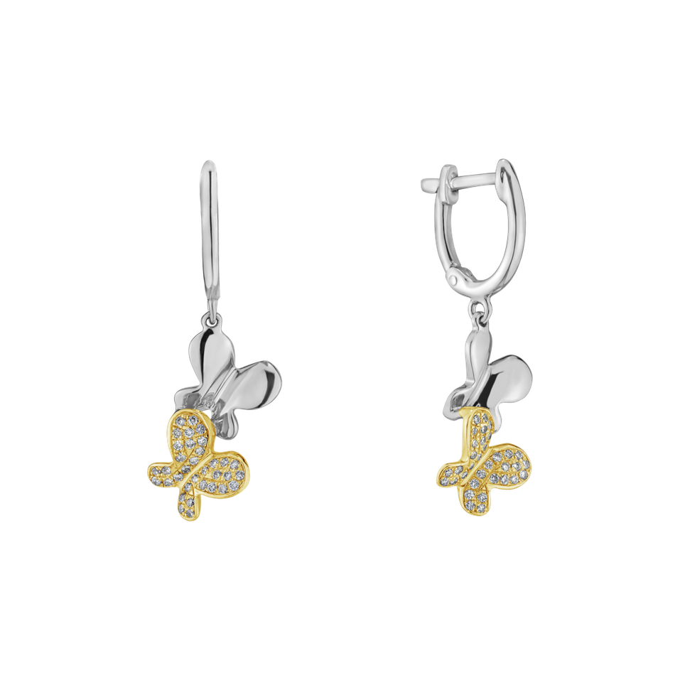 Diamond earrings Fantastic Gem